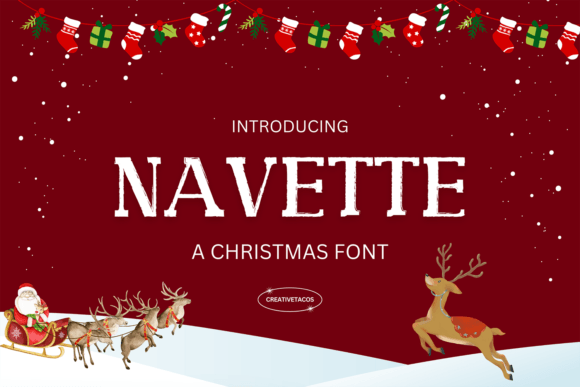 A Real Designer's Review of the Navette Christmas Font