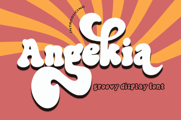 Angekia: A Display Font That Cuts Through the Noise