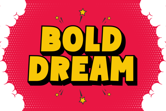 Bold Dream: A Font That Carries Editorial Confidence