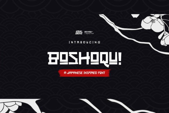 Boshoqu: A Display Font with Editorial Flair