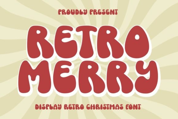 Bringing Nostalgic Christmas Magic with Retro Merry Font