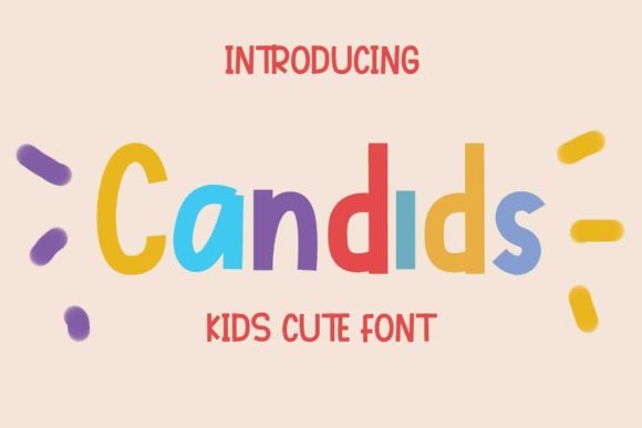 Candids: A Friendly Display Font for Digital Branding