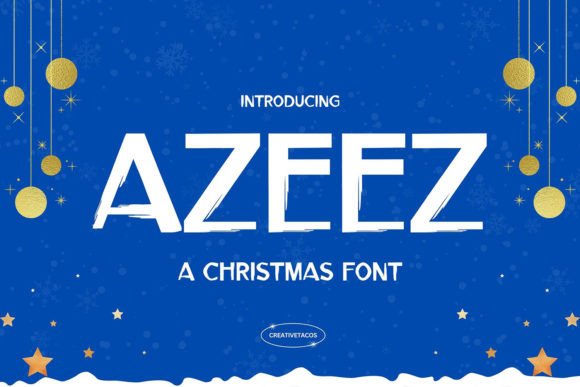 Elevate Your Brand Identity with Azeez: A Textured Display Font
