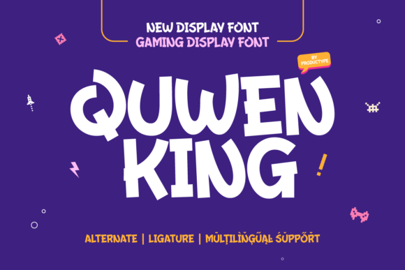 Exploring Quwen King: A Display Font for Bold Web Design