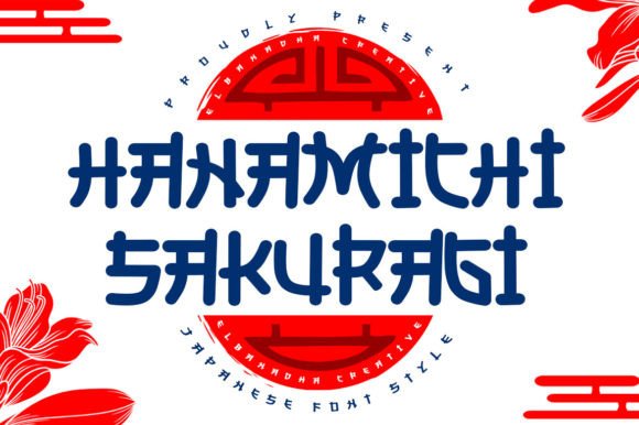 Hanamichi Sakuragi: A Bold Display Font for Creative Hands