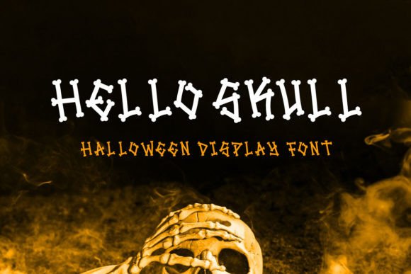 Hello Skull Font: The Stylish Display Typeface for Your Brand Story