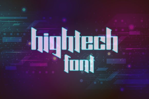 Hightech: A Font for Bold, Polished Business Brands
