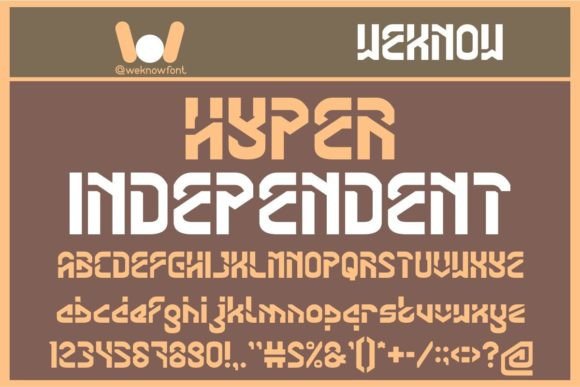 Hyper Independent: A Display Font Built for Campaign Impact