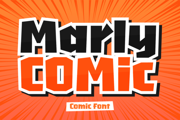 Marly Comic: A Display Font with Wit and Warmth