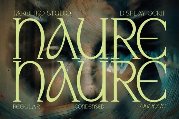 Naure: A Vintage Serif Font for Campaigns That Need Character