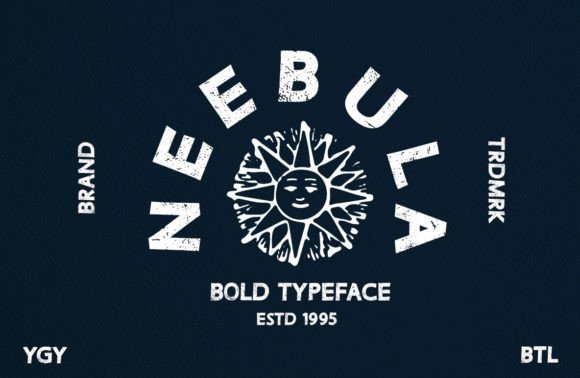 Neebula: A Display Font Designed for Digital Visibility