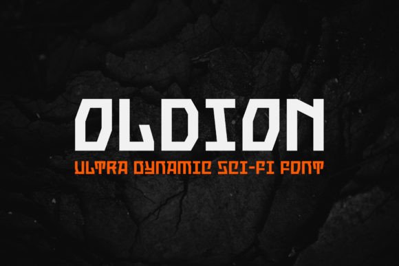 Oldion Font: A Futuristic Display Typeface for Branding