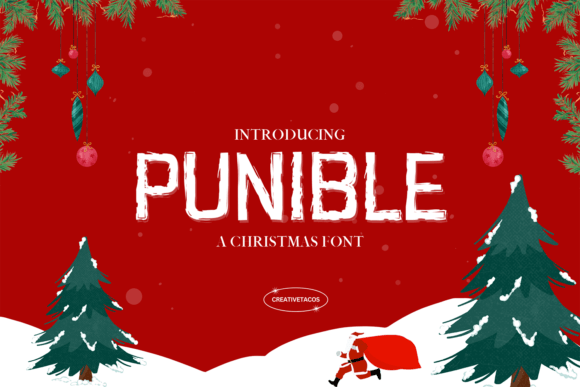 Punible: A Font for Seasonal Editorial Mood