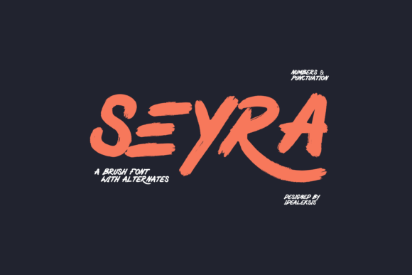 Seyra: A Handwritten Font That Builds Brand Connection