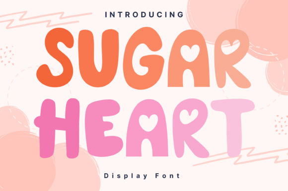 Sugar Heart: The Whimsical Font That Unifies Campaign Visuals