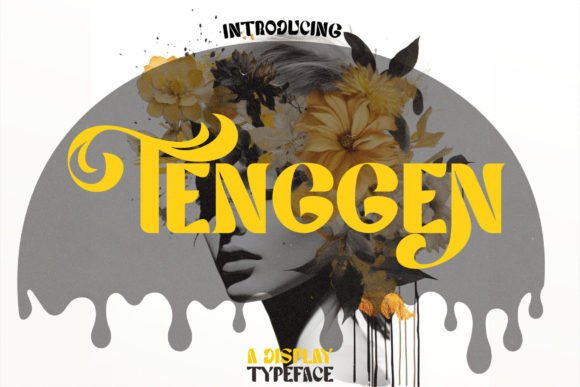 Tenggen: A Bold Display Font for Modern Websites