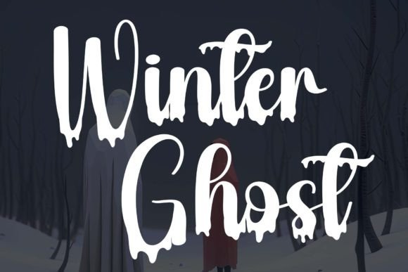 The Winter Ghost Display Font for Clean Digital Branding
