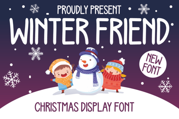 Winter Friend: A Font Designed for Festive Branding