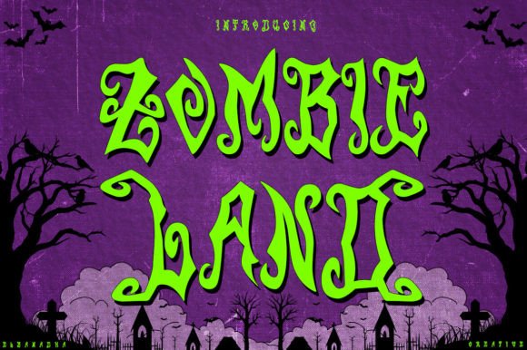 Zombieland: A Creepy Halloween Font for Impactful Web Headlines
